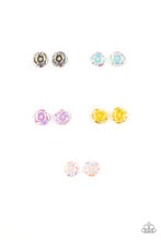 Starlet Shimmer - Iridescent Rosebud Earrings