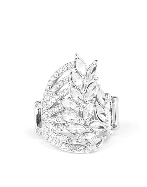Clear-Cut Cascade - White