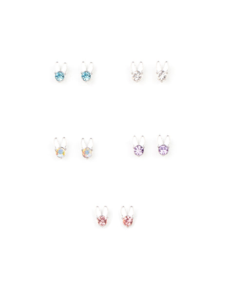 Starlet Shimmer Bunny Ear Earring Set