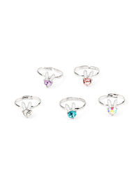 Starlet Shimmer Bunny Ear Ring Set