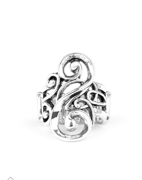 Musical Motif - Silver